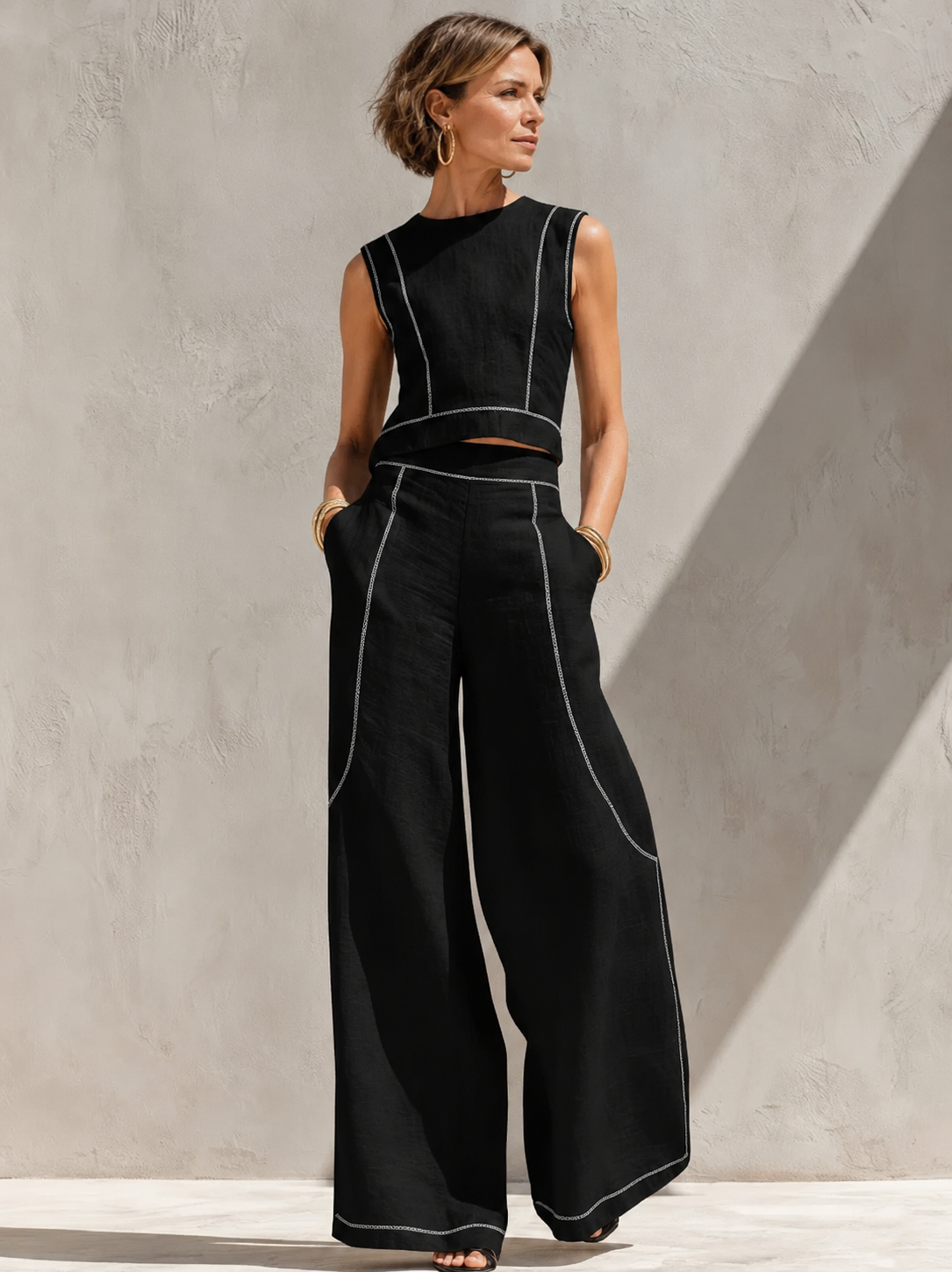 Sienna | Effortless Blend Two-Piece Set for Women