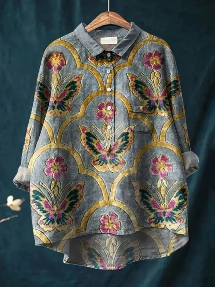Claudine | Serene Art Shirt
