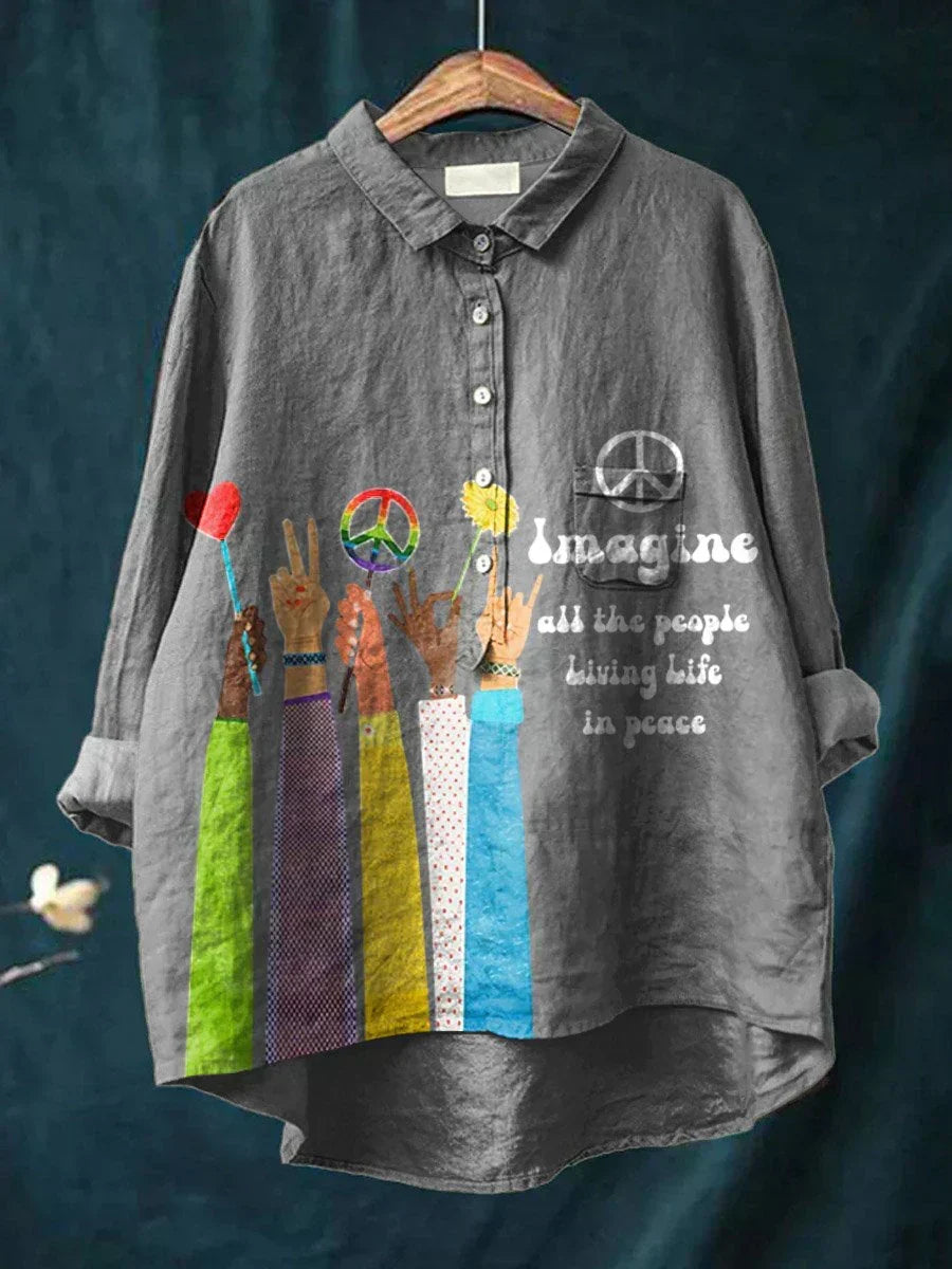 Claudine | Serene Art Shirt