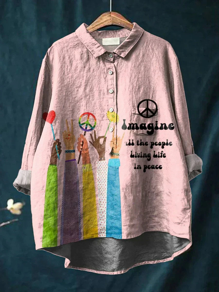 Claudine | Serene Art Shirt