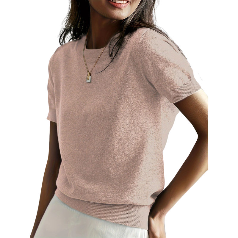 Jenny | Classic Round Neck Casual Top