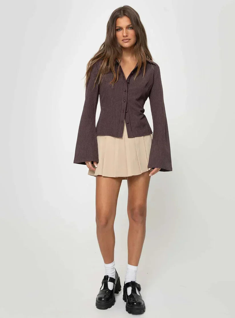 Rachel | Stylish Button-Up Top