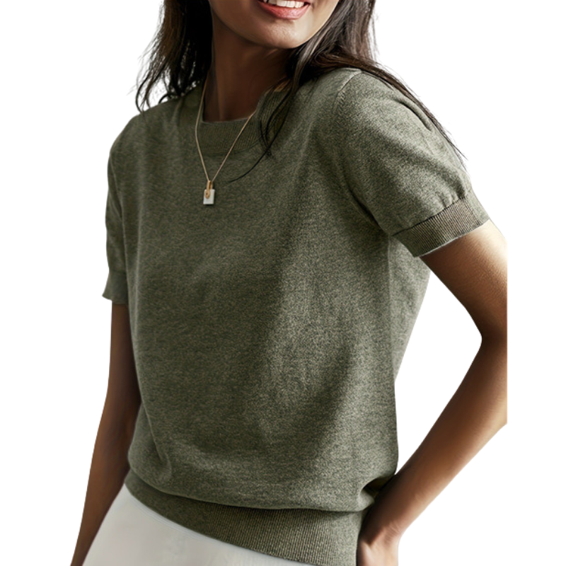 Jenny | Classic Round Neck Casual Top